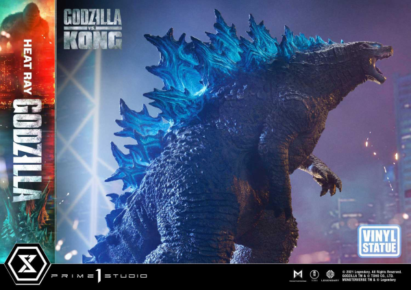 Prime 1 Studio Ultimate Diorama Masterline Godzilla vs Kong (Film) Heat Ray Godzilla Vinyl Statue(4580708037981)(4580708037981)
