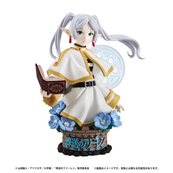 MegaHouse Petitrama series EX Frieren： Beyond Journey's End   Their Journey. set【with the statue of Himmel】