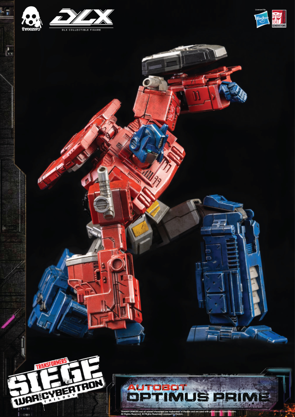 threezero Transformers: War for Cybertron Trilogy - DLX Optimus Prime | 4895250816343