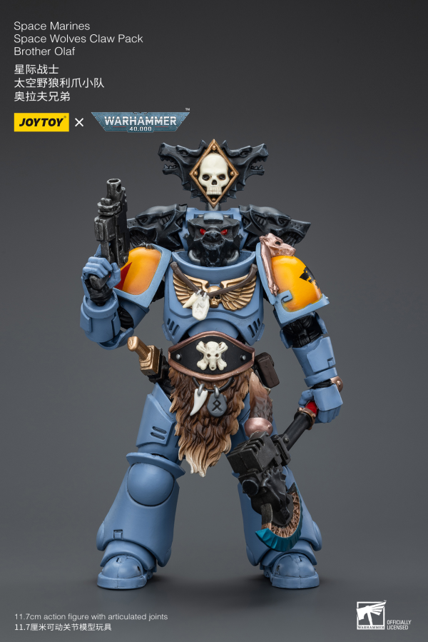 Joy Toy Space Marines Space Wolves Claw Pack Brother Olaf