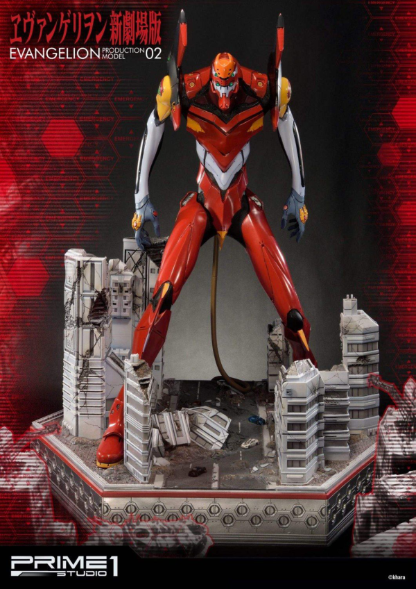 Prime 1 Studio Ultimate Diorama Masterline Evangelion Production Model-02 EX Version(4562471905223)(4562471905223)