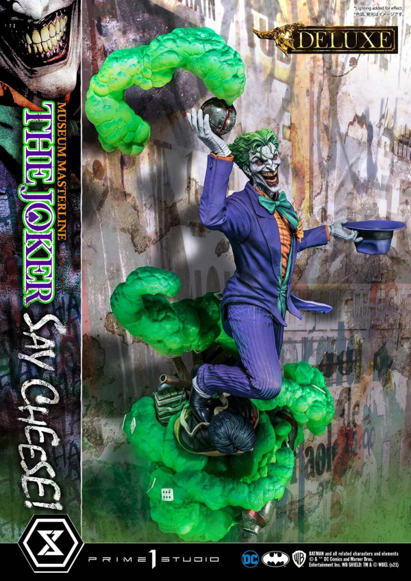 Prime 1 Studio Museum Masterline Batman (Comics) The Joker - Say Cheese! DX Bonus Version(4580708035123)(4580708035123)