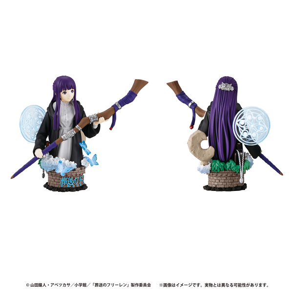 MegaHouse Petitrama series EX Frieren： Beyond Journey's End   Their Journey. set【with the statue of Himmel】