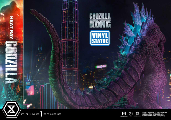 Prime 1 Studio Ultimate Diorama Masterline Godzilla vs Kong (Film) Heat Ray Godzilla Vinyl Statue(4580708037981)(4580708037981)