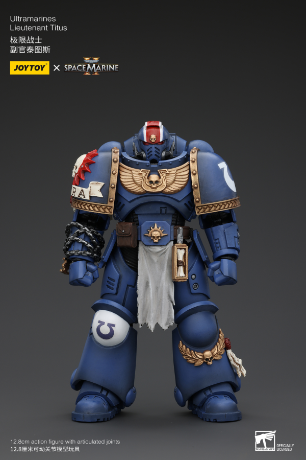 JOYTOY Ultramarines Lieutenant Titus(6927054400058)(6927054400058)