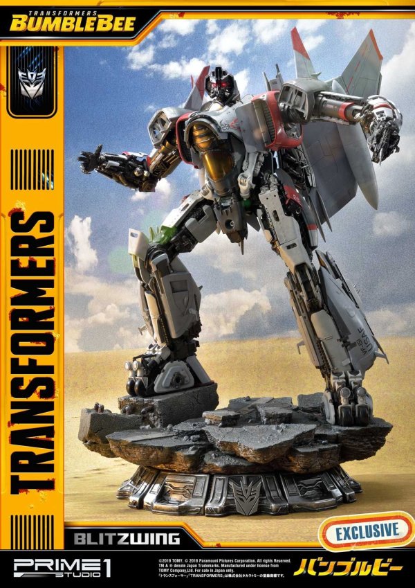Prime 1 Studio Museum Masterline Transformers: Bumblebee (Film) Blitzwing EX Version(4562471908088)(4562471908088)