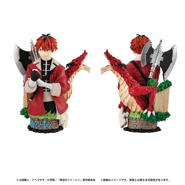 MegaHouse Petitrama series EX Frieren： Beyond Journey's End   Their Journey. set【with the statue of Himmel】