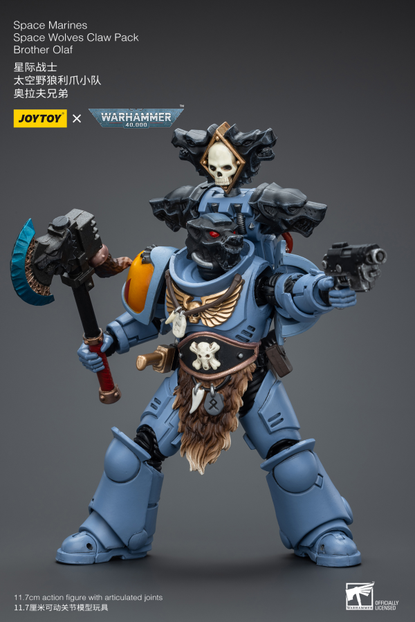 Joy Toy Space Marines Space Wolves Claw Pack Brother Olaf