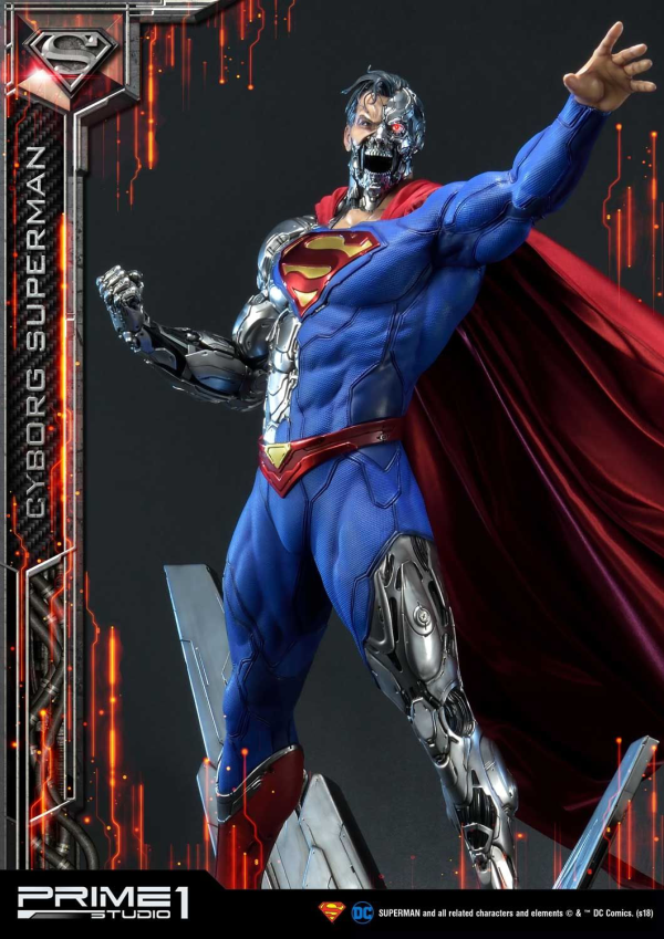 Prime 1 Studio Museum Masterline Superman (Comics) Cyborg Superman(4562471908002)(4562471908002)