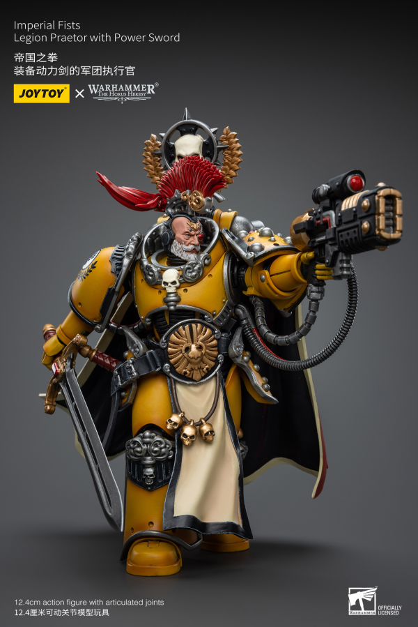Joy Toy Imperial Fists Legion Praetor with Power Sword(6973130379138)(6973130379138)