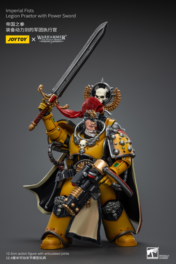 Joy Toy Imperial Fists Legion Praetor with Power Sword(6973130379138)(6973130379138)