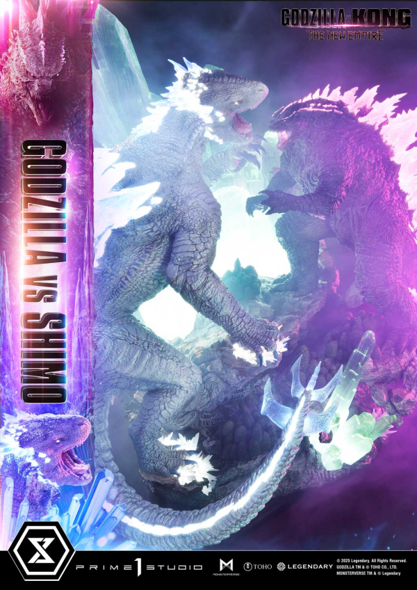 Prime 1 Studio Ultimate Diorama Masterline Godzilla x Kong: The New Empire Godzilla vs Shimo Bonus Version | 4582647121684