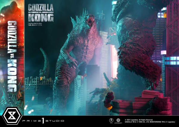 Prime 1 Studio Ultimate Diorama Masterline Godzilla vs Kong (Film) Godzilla VS Kong Final Battle(4580708032993)(4580708032993)