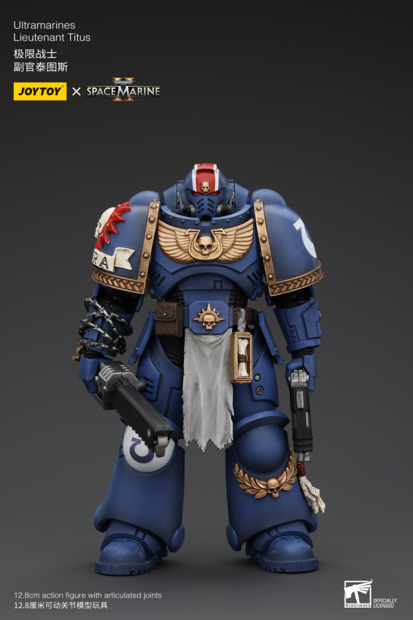 JOYTOY Ultramarines Lieutenant Titus(6927054400058)(6927054400058)