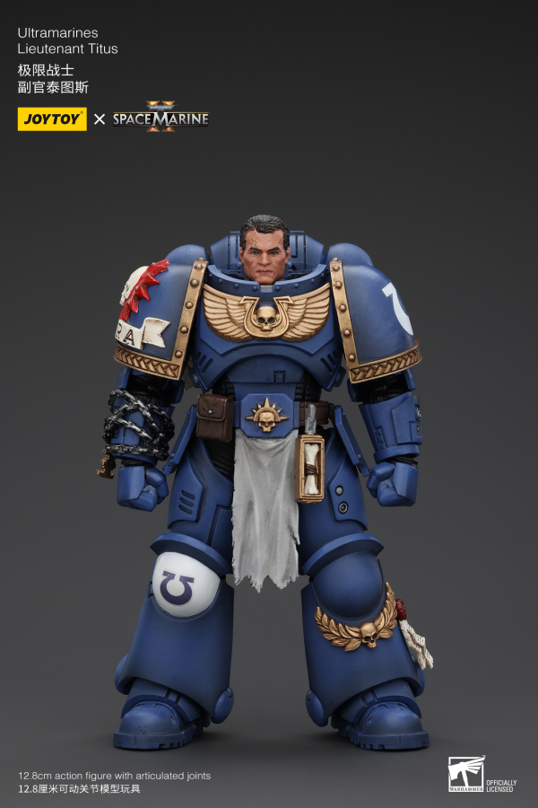 JOYTOY Ultramarines Lieutenant Titus(6927054400058)(6927054400058)