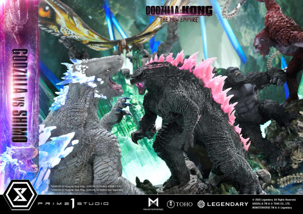 Prime 1 Studio Ultimate Diorama Masterline Godzilla x Kong: The New Empire Godzilla vs Shimo Bonus Version | 4582647121684