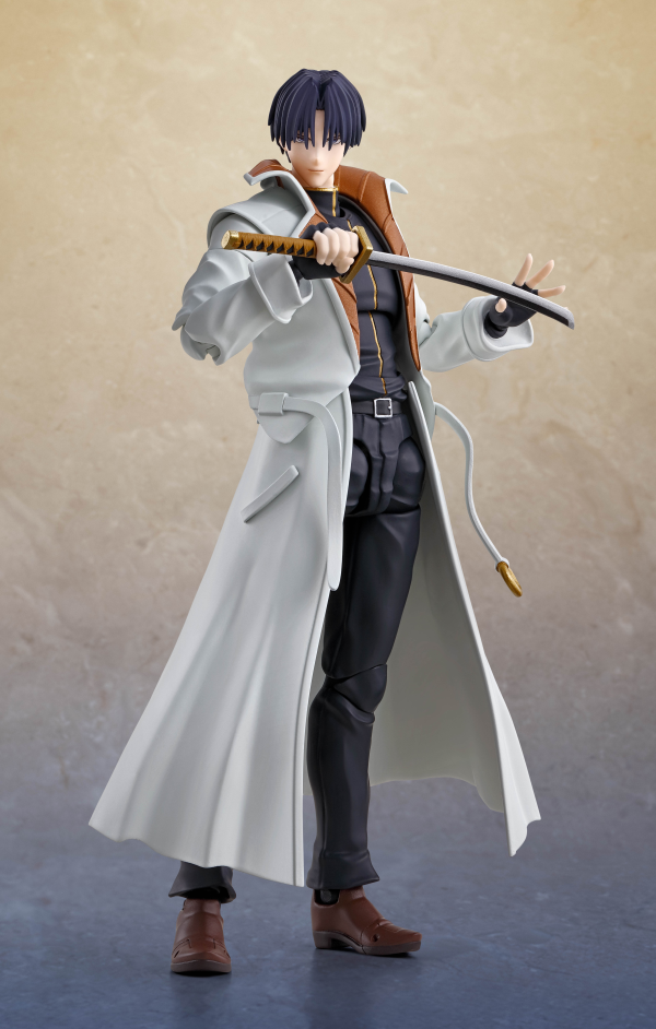 BANDAI Tamashii Aoshi Shinomori "Rurouni Kenshin: Meiji Swordsman Romantic Story", TAMASHII NATIONS S.H.Figuarts(4573102654823)(4573102654823)