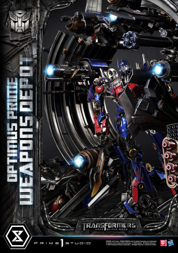 Prime 1 Studio Museum Masterline Transformers: Dark of the Moon (Film) Optimus Prime Weapons Depot Bonus Version(4582647121066)(4582647121066)
