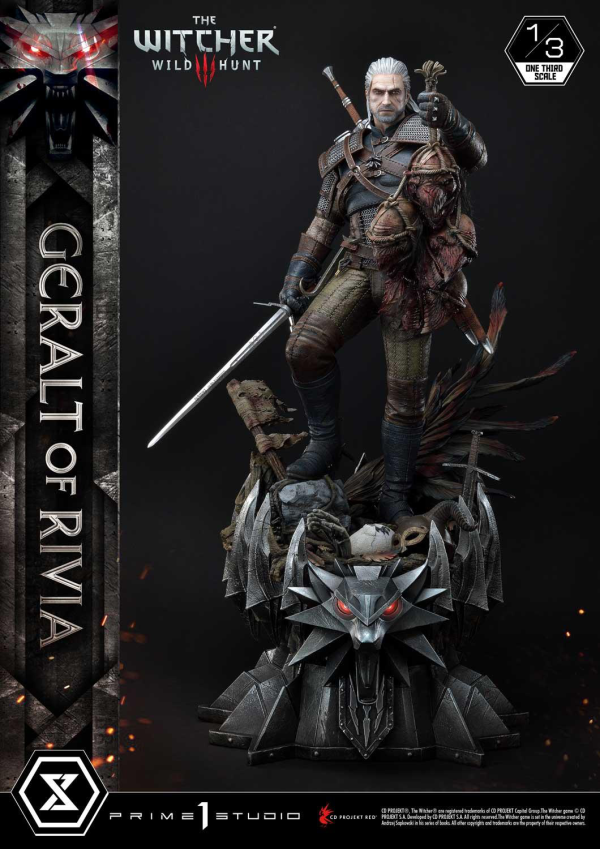 Prime 1 Studio Museum Masterline The Witcher 3: Wild Hunt Geralt of Rivia Deluxe Version(4582535945620)(4582535945620)