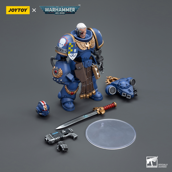 Joy Toy Ultramarines Lieutenant with Power Fist(6973130377677)(6973130377677)