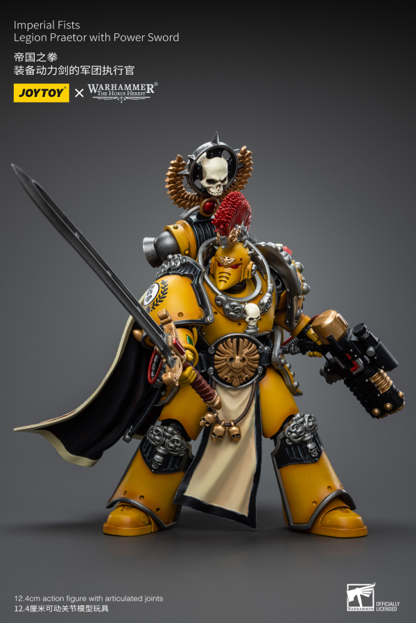 Joy Toy Imperial Fists Legion Praetor with Power Sword(6973130379138)(6973130379138)
