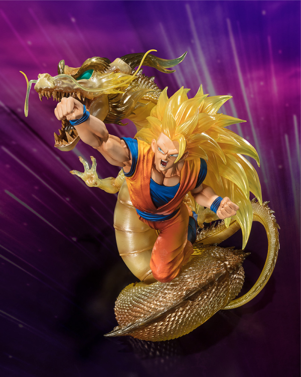 BANDAI Tamashii [Extra Battle] Super Saiyan 3 Son Goku -Dragon Fist Explosion -Exclusive Edition- Dragon Ball Z, TAMASHII NATIONS Figuarts Zero | 4573102650597