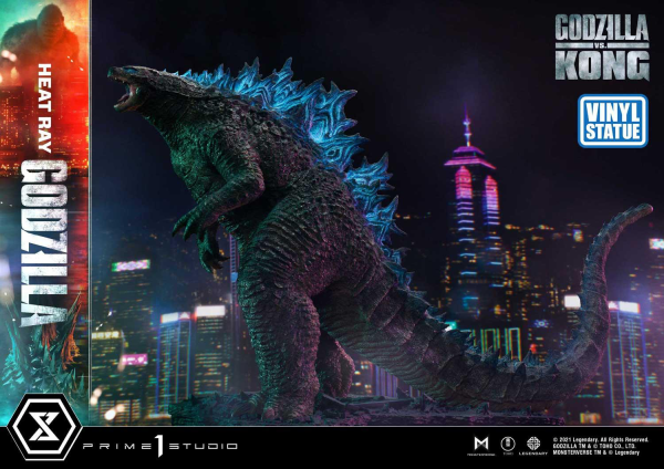 Prime 1 Studio Ultimate Diorama Masterline Godzilla vs Kong (Film) Heat Ray Godzilla Vinyl Statue(4580708037981)(4580708037981)