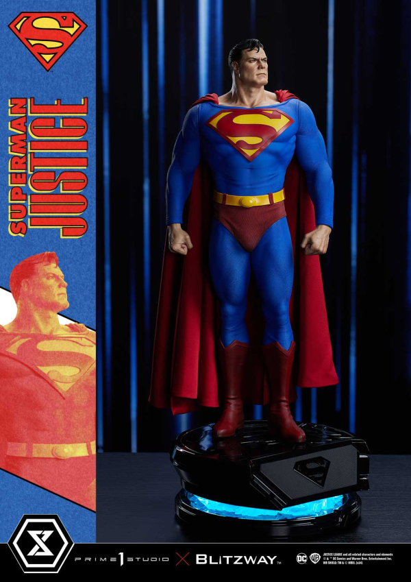 Prime 1 Studio Premium Masterline Justice (Comics) Superman(4582647120618)(4582647120618)