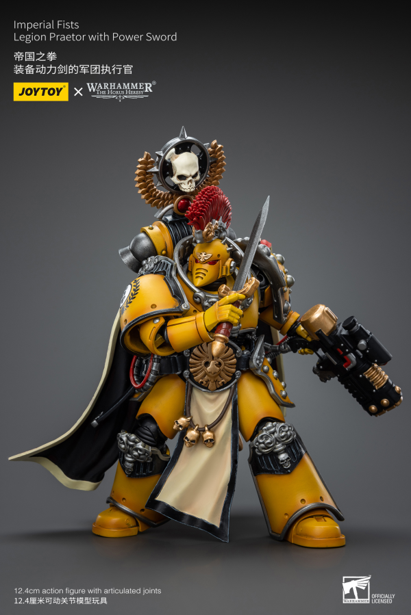 Joy Toy Imperial Fists Legion Praetor with Power Sword(6973130379138)(6973130379138)