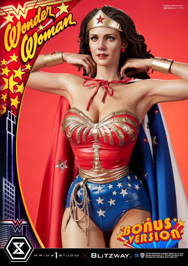 Prime 1 Studio Museum Masterline Wonder Woman 1975 (TV Series) Wonder Woman Bonus Version(4580708033136)(4580708033136)