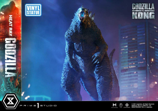 Prime 1 Studio Ultimate Diorama Masterline Godzilla vs Kong (Film) Heat Ray Godzilla Vinyl Statue(4580708037981)(4580708037981)