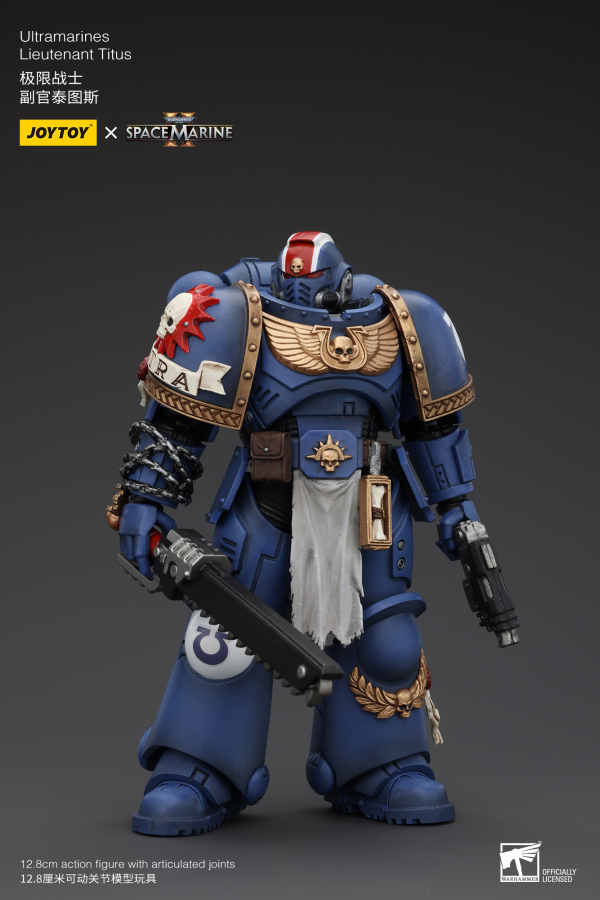 JOYTOY Ultramarines Lieutenant Titus(6927054400058)(6927054400058)