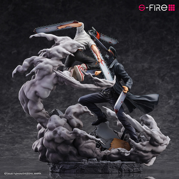 SEGA CHAINSAW MAN Super Situation Figure Chainsaw Man vs. Samurai Sword | 4580779527725