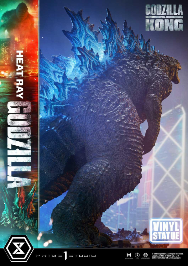 Prime 1 Studio Ultimate Diorama Masterline Godzilla vs Kong (Film) Heat Ray Godzilla Vinyl Statue(4580708037981)(4580708037981)