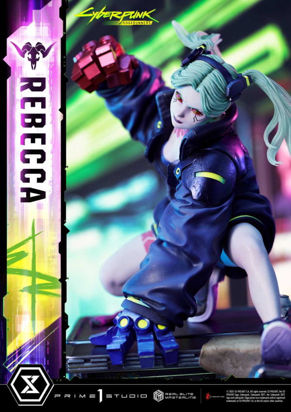 Prime 1 Studio  Real Elite Masterline Cyberpunk: Edgerunners Rebecca Deluxe Version(4582647121578)
