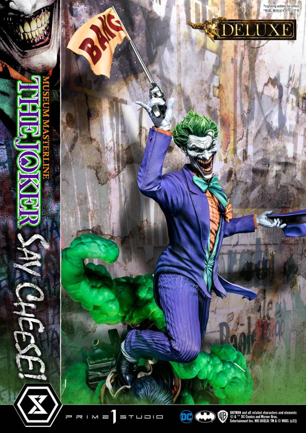 Prime 1 Studio Museum Masterline Batman (Comics) The Joker - Say Cheese! DX Bonus Version(4580708035123)(4580708035123)