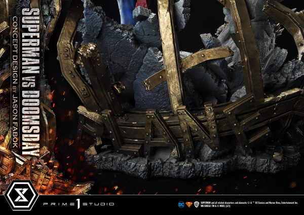Prime 1 Studio Ultimate Museum Masterline Superman (Comics) Superman VS Doomsday (Concept By Jason Fabok)(4580708034157)(4580708034157)