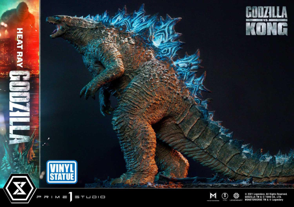 Prime 1 Studio Ultimate Diorama Masterline Godzilla vs Kong (Film) Heat Ray Godzilla Vinyl Statue(4580708037981)(4580708037981)