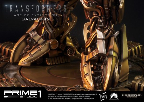 Prime 1 Studio Museum Masterline Transformers: Age of Extinction (Film) Galvatron Gold Version(4562471904462)(4562471904462)