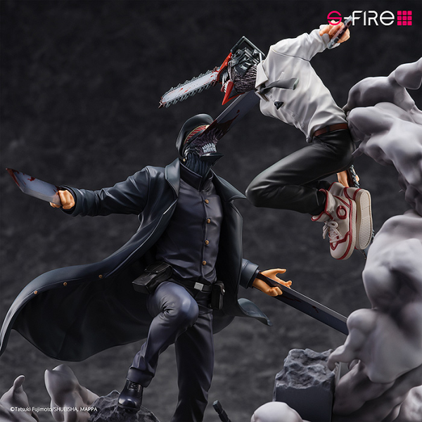 SEGA CHAINSAW MAN Super Situation Figure Chainsaw Man vs. Samurai Sword | 4580779527725