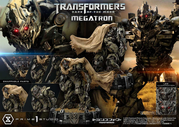 Prime 1 Studio Museum Masterline Transformers: Dark of the Moon (Film) Megatron(4582535944944)(4582535944944)