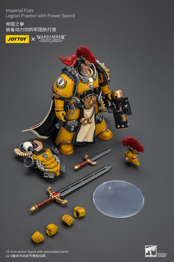 Joy Toy Imperial Fists Legion Praetor with Power Sword(6973130379138)(6973130379138)