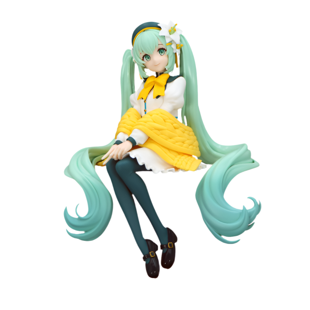 Hatsune Miku　Noodle Stopper Figure -Flower Fairy Lily White ver.-