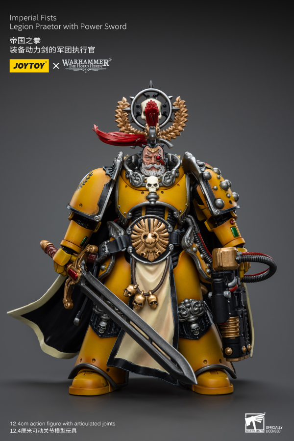 Joy Toy Imperial Fists Legion Praetor with Power Sword(6973130379138)(6973130379138)