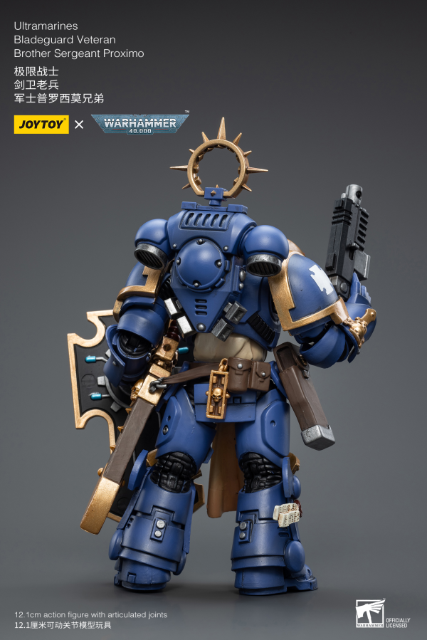 Joy Toy Ultramarines Bladeguard VeteranBrother Sergeant Proximo(6973130372337)(6973130372337)