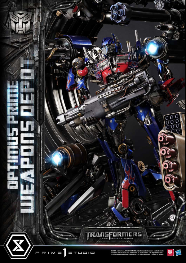 Prime 1 Studio Museum Masterline Transformers: Dark of the Moon (Film) Optimus Prime Weapons Depot Bonus Version(4582647121066)(4582647121066)