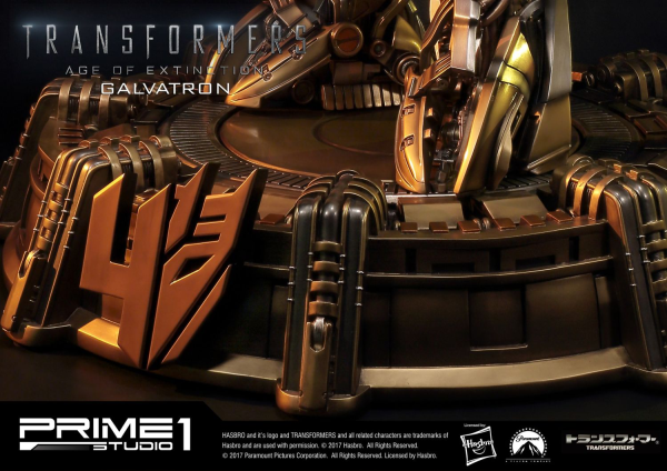 Prime 1 Studio Museum Masterline Transformers: Age of Extinction (Film) Galvatron Gold Version(4562471904462)(4562471904462)