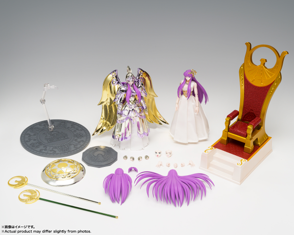 BANDAI Tamashii GODDESS ATHENA & SAORI KIDO "SAINT SEIYA", Bandai Spirits SAINT CLOTH MYTH EX(4573102653314)(4573102653314)