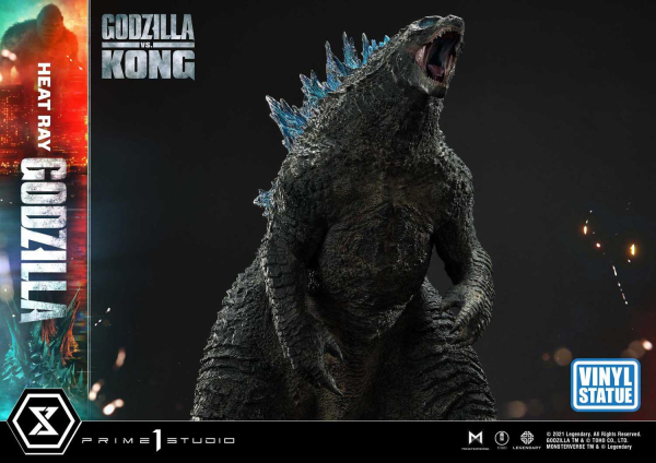 Prime 1 Studio Ultimate Diorama Masterline Godzilla vs Kong (Film) Heat Ray Godzilla Vinyl Statue(4580708037981)(4580708037981)