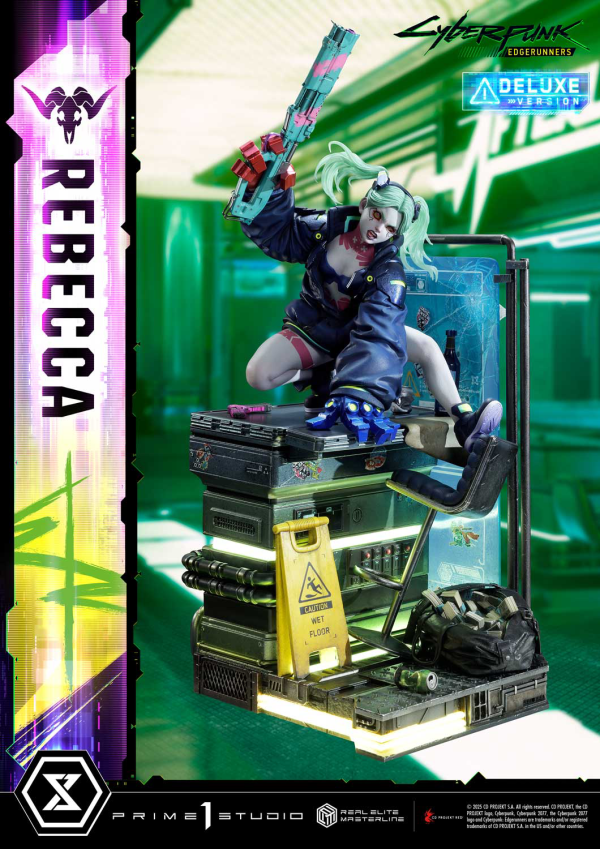 Prime 1 Studio  Real Elite Masterline Cyberpunk: Edgerunners Rebecca Deluxe Version(4582647121578)